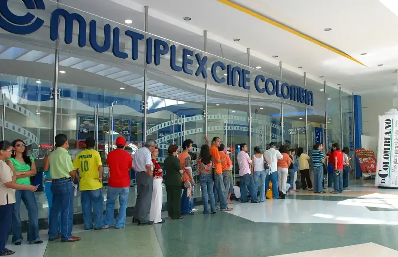 Imagen de referencia para Cine Colombia · Cosmocentro; puede corresponder a otra sede.